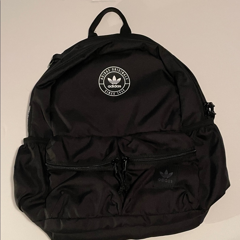 Adidas Black Backpack with Logo